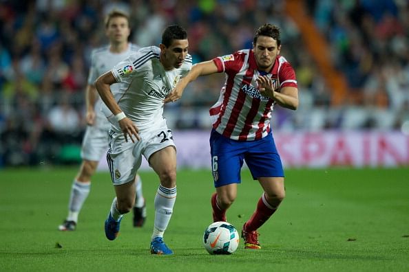 Angel Di Maria and Koke 
